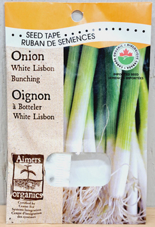 SEEDS - Onion White Lisbon Bunching TAPE